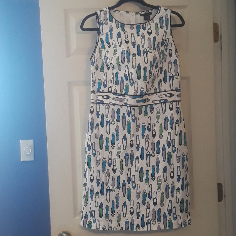 Grace Elements Dress Blue Purple Shoe Size 10